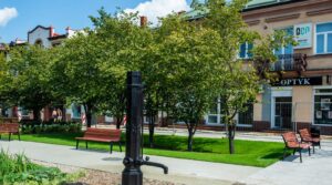 Plac wolności po rewitalizacji Grodzisk Mazowiecki